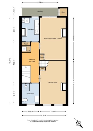 Sabangplein 20A, 9715 CZ Groningen - Eerste verdieping - 2D.jpg