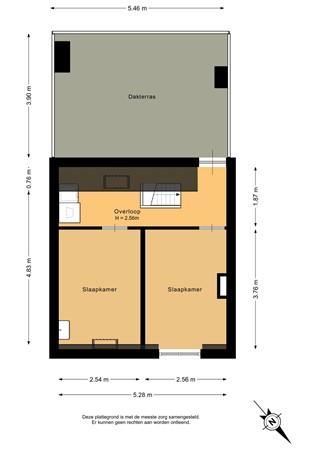 Sabangplein 20A, 9715 CZ Groningen - Tweede verdieping - 2D.jpg