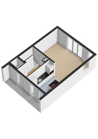 Jaspisstraat 33, 9743 JV Groningen - Begane grond - 3D.png
