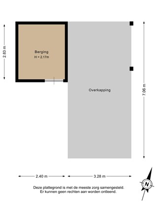 Jaspisstraat 33, 9743 JV Groningen - Berging - 2D.jpg