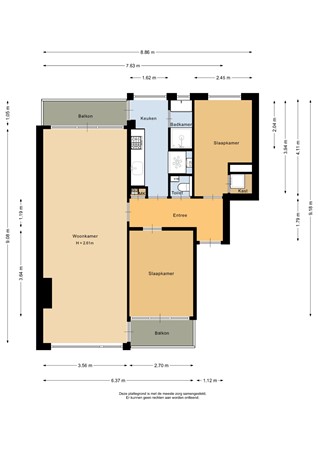 Van Iddekingeweg 184, 9721 CM Groningen - Appartement - 2D.jpg