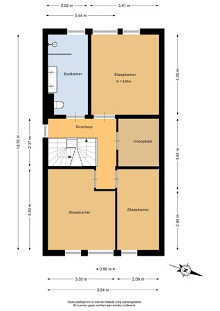 Vederkruid 8, 9613 BE Meerstad - Eerste verdieping - 2D.jpg
