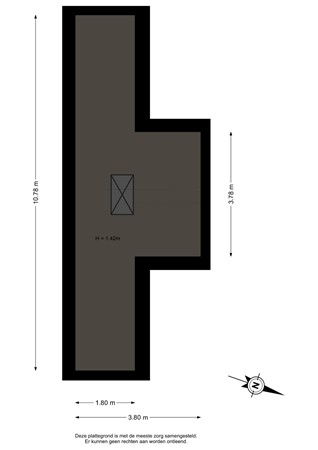 Vederkruid 8, 9613 BE Meerstad - Vliering - 2D.jpg