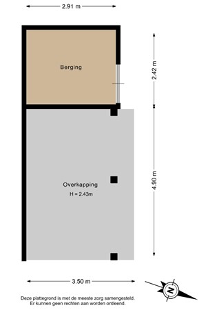 Vederkruid 8, 9613 BE Meerstad - Berging - 2D.jpg