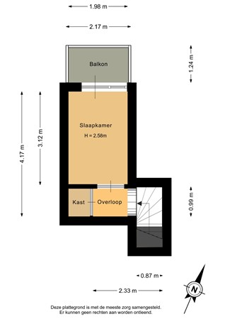 Hortensialaan 79, 9713 KL Groningen - Eerste verdieping - 2D.jpg