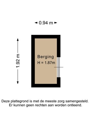 Sophiastraat 5, 9724 AT Groningen - Berging - 2D.jpg