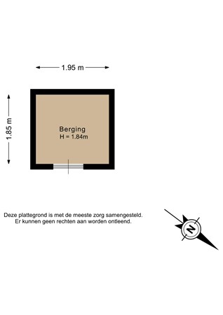 Diephuisstraat 24B, 9714 GX Groningen - Berging - 2D.jpg