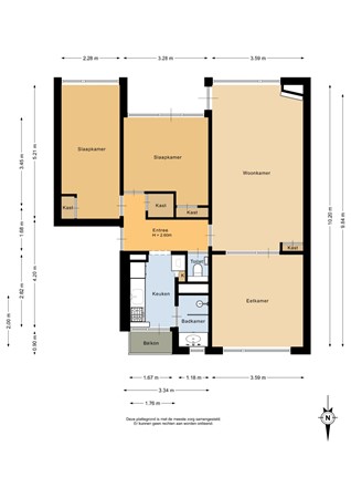 Paterswoldseweg 442, 9728 BB Groningen - Appartement - 2D.jpg