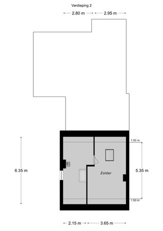 Floorplan - Bongaarderweg 9, 6351 CX Bocholtz