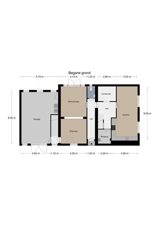 Floorplan - Termaar 45, 6269 AE Margraten