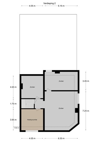 Floorplan - Sint Jozefstraat 31, 6245 LK Eijsden