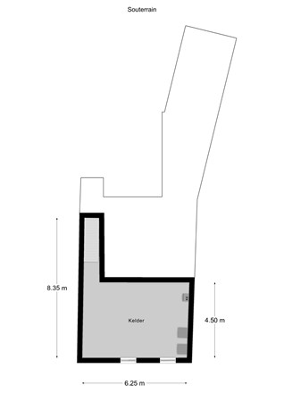 Floorplan - Bosstraat 87, 6291 CG Vaals