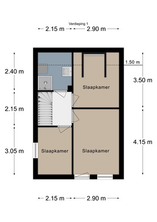 Floorplan - Van Schaluynhofstraat 27, 6269 DC Margraten