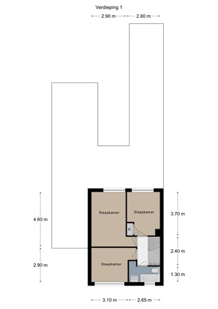 Floorplan - Termaar 26, 6269 AH Margraten