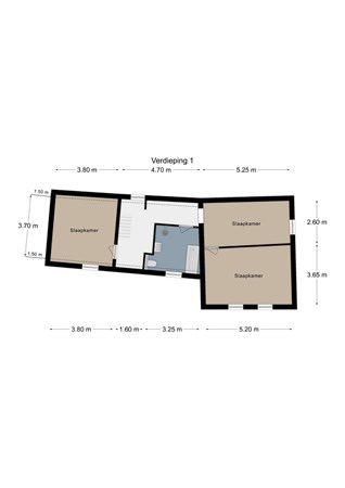 Floorplan - Scheulderdorpsstraat 52A, 6307 PC Scheulder