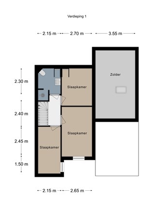Floorplan - In de Molt 15, 6269 EG Margraten