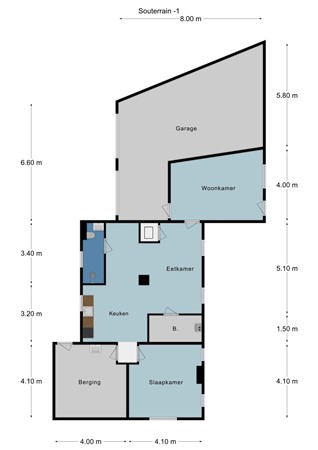 Floorplan - De Hut 4, 6273 NA Ingber