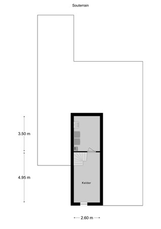 Floorplan - Valkenburgerstraat 38, 6325 BN Berg en Terblijt