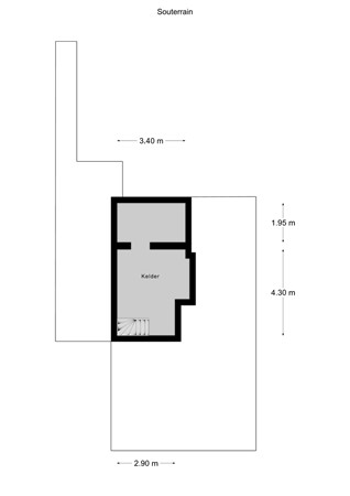 Floorplan - Beatrixstraat 7, 6267 BD Cadier en Keer