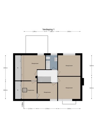 Floorplan - Sprinkstraat 75, 6269 AN Margraten
