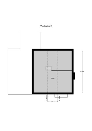 Floorplan - Sprinkstraat 75, 6269 AN Margraten