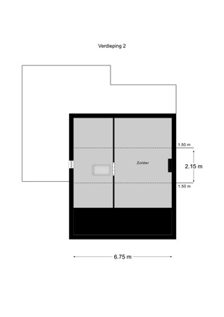 Floorplan - Oude Baan 13C, 6286 BD Wittem