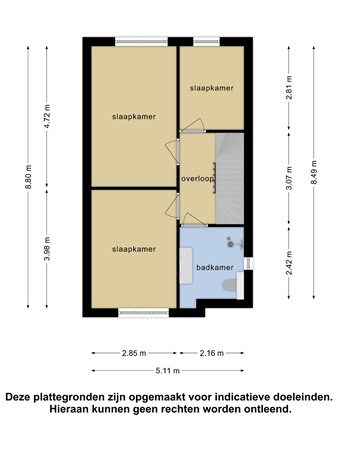 Floorplan - Boeier 11, 4671 DS Dinteloord