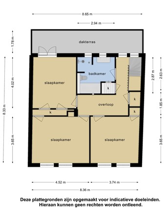 Floorplan - Havenweg 17, 4671 BS Dinteloord