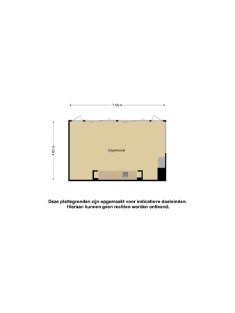 Floorplan - Steenbergseweg 8, 4671 BG Dinteloord