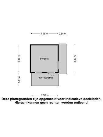 Floorplan - Steenbergseweg 79, 4671 BD Dinteloord