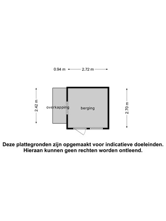 Floorplan - Steenbergseweg 79, 4671 BD Dinteloord