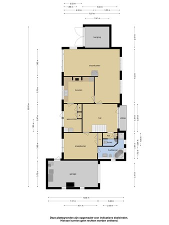 Floorplan - Rijpersweg 80, 4751 AV Oud Gastel