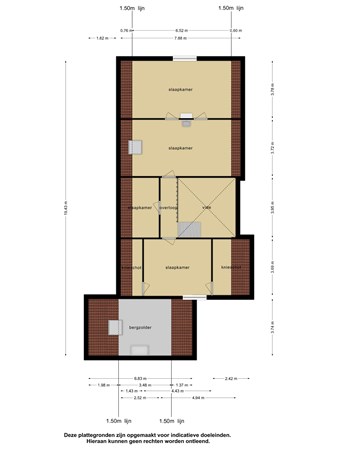 Floorplan - Rijpersweg 80, 4751 AV Oud Gastel