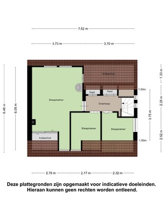 Floorplan - Steenbergseweg 93, 4671 BE Dinteloord