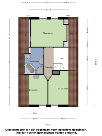 Floorplan - Johan Frisolaan 16, 4671 GG Dinteloord