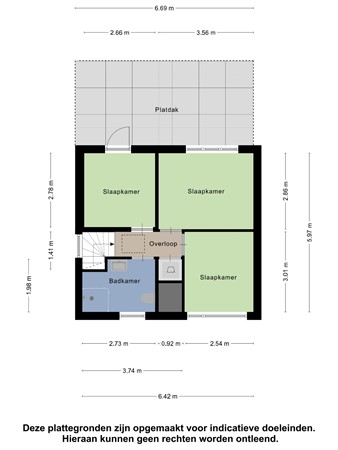 Floorplan - Groene Kruisstraat 112, 4671 EM Dinteloord