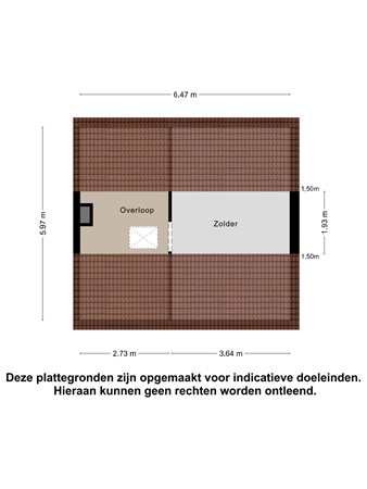 Floorplan - Groene Kruisstraat 112, 4671 EM Dinteloord