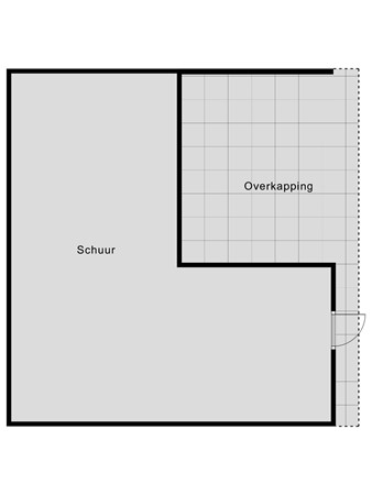 Floorplan - Groene Kruisstraat 112, 4671 EM Dinteloord