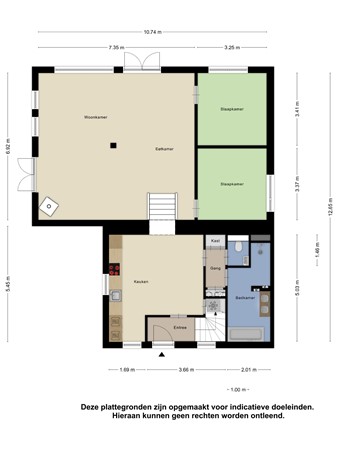 Floorplan - Stoofdijk 50, 4671 CS Dinteloord