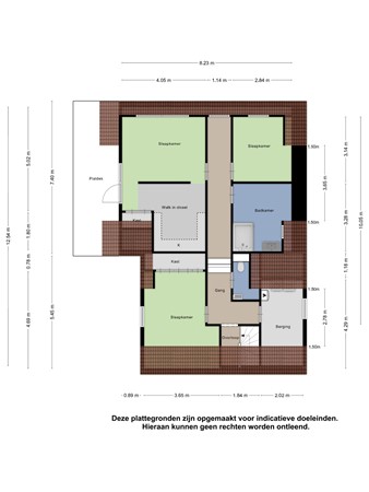 Floorplan - Stoofdijk 50, 4671 CS Dinteloord