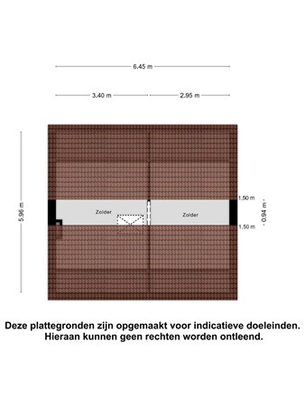 Floorplan - Groene Kruisstraat 64, 4671 EL Dinteloord