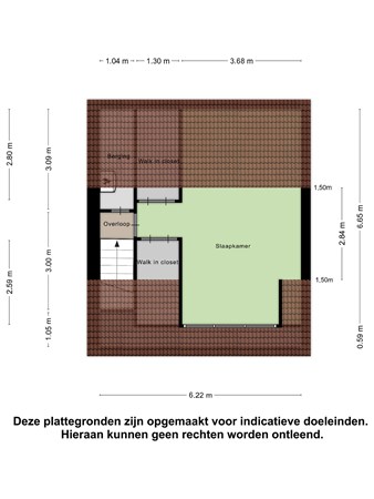 Floorplan - Helfrichstraat 18, 4671 AV Dinteloord