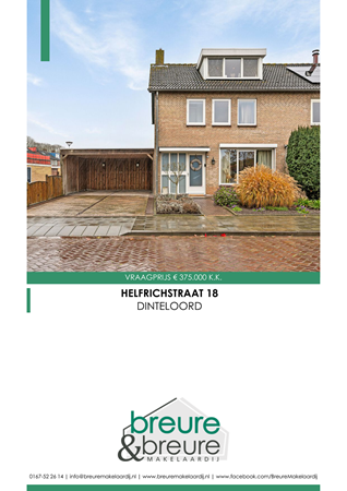 Brochure preview - Helfrichstraat 18, 4671 AV DINTELOORD (1)