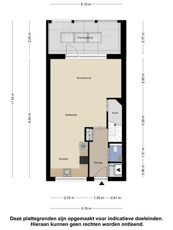 Floorplan - Boeier 5, 4671 DS Dinteloord