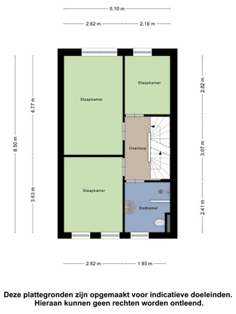 Floorplan - Boeier 5, 4671 DS Dinteloord