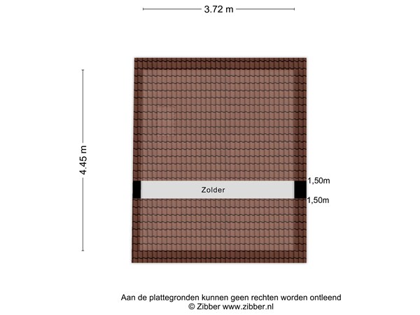 Floorplan - Berenstraat 38, 4651 DN Steenbergen