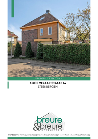 Brochure preview - Koos Veraartstraat 16, 4652 AT STEENBERGEN (2)