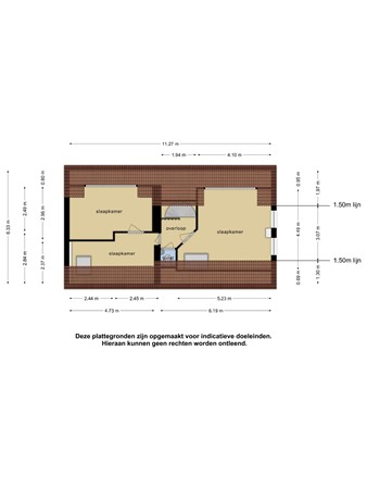 Floorplan - Boompjesdijk 30, 4671 PR Dinteloord