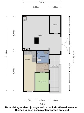 Floorplan - Boompjesdijk 30, 4671 PR Dinteloord