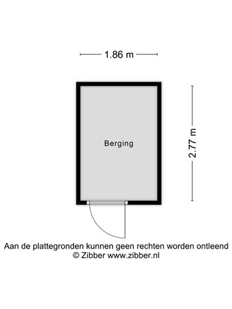 Floorplan - Panneman 14, 4651 WK Steenbergen